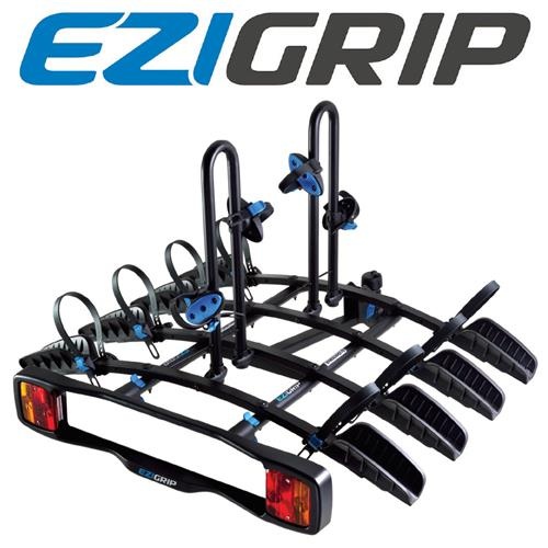 Ezi Grip EnDuro SALE $429 (RRP$699) 4 Bike Platform Bike Carrier Blue Black