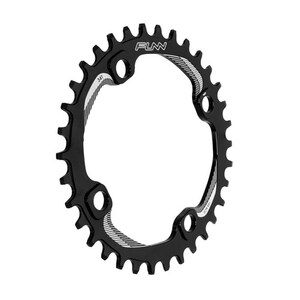 Funn Chain Ring - Solo Narrow Wide - 32T - 104mm BCD - Black