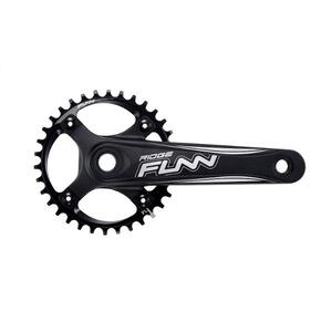 Funn Crankset - RIDGE - 175mm Arm - 34T 104mm BCD Solo Comp NW Chainring - 68/73mm BB Included - 24mm Axle