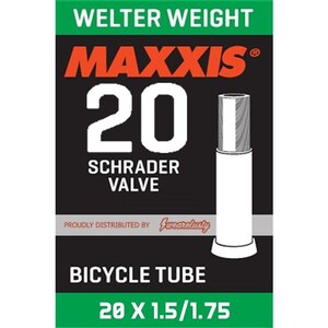 Maxxis Tube Welter Weight 20 X 1.5/1.75 Schrader Sv 32Mm