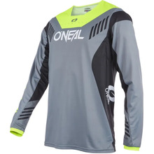 Oneal 22 ELEMENT FR JERSEY HYBRID GREY/NEON