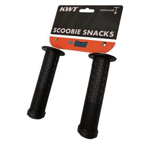 QBP Grips - Scoobie Snacks - 130mm Flanged - Black