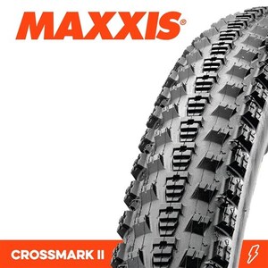 Maxxis Crossmark 2 Tyre - Wirebead - Single Ply - Single Compound - 1.95 Inch - 26 Inch
