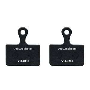 Velobici Disc Brake Pad Pair - 2 Piston SRAM Red and Road - Semi Metallic - VB-01G