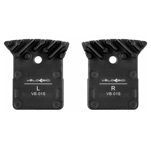 Velobici Disc Brake Pad Pair Cool Tech - 4 Piston Shimano - Semi Metallic - VB-01S