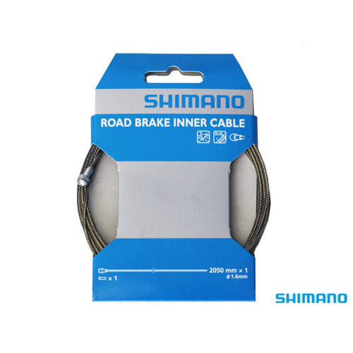 Shimano BRAKE CABLE - ROAD 1.6x2050mm STAINLESS