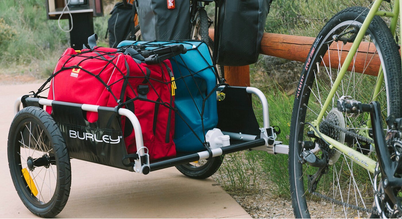 Burley Bike Bicycle Flatbed Cargo Trailer