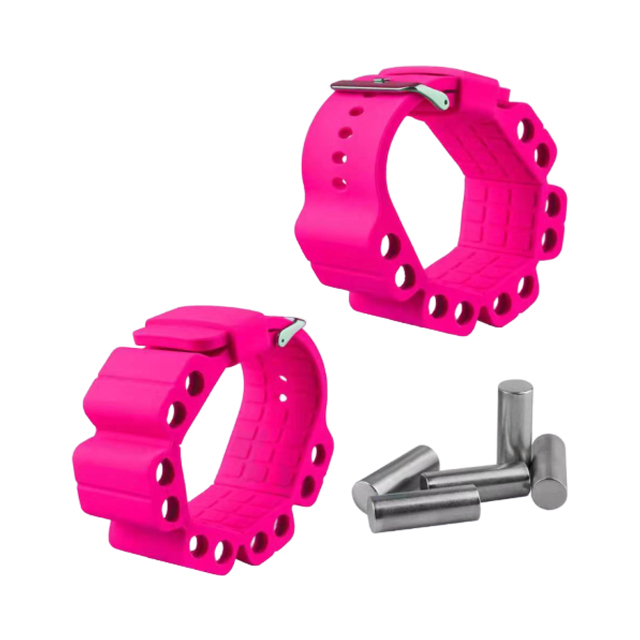 TOPKO 2 x Wrist Weights Adjustable Fitness Wearable Weighted Wristbands