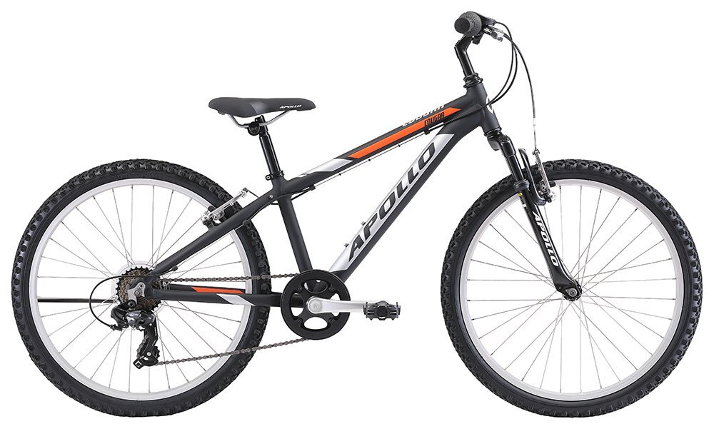 Cougar 24Inch Matte Black Silver Orange