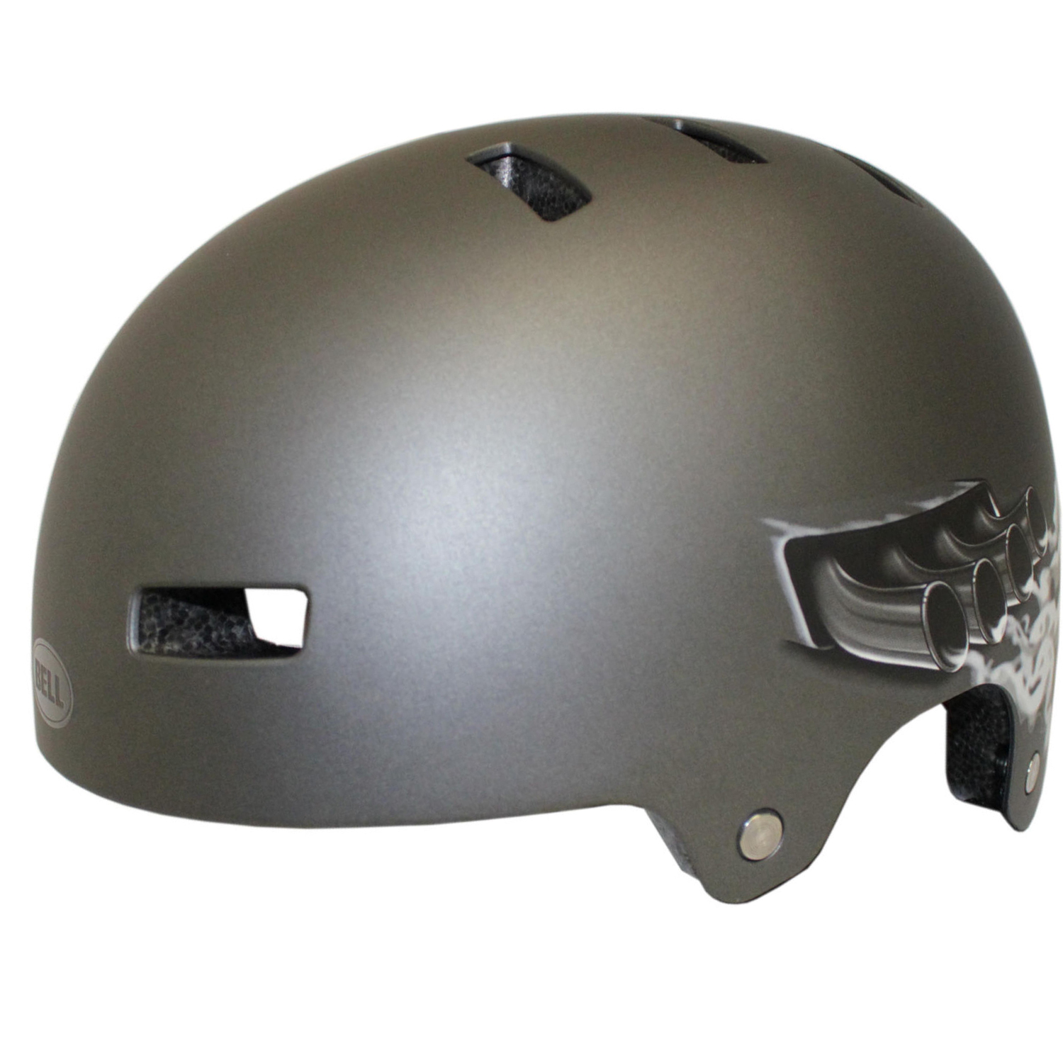 Bell Division Bike BMX Scooter Helmet Matt Gunmetal Daytona eBay