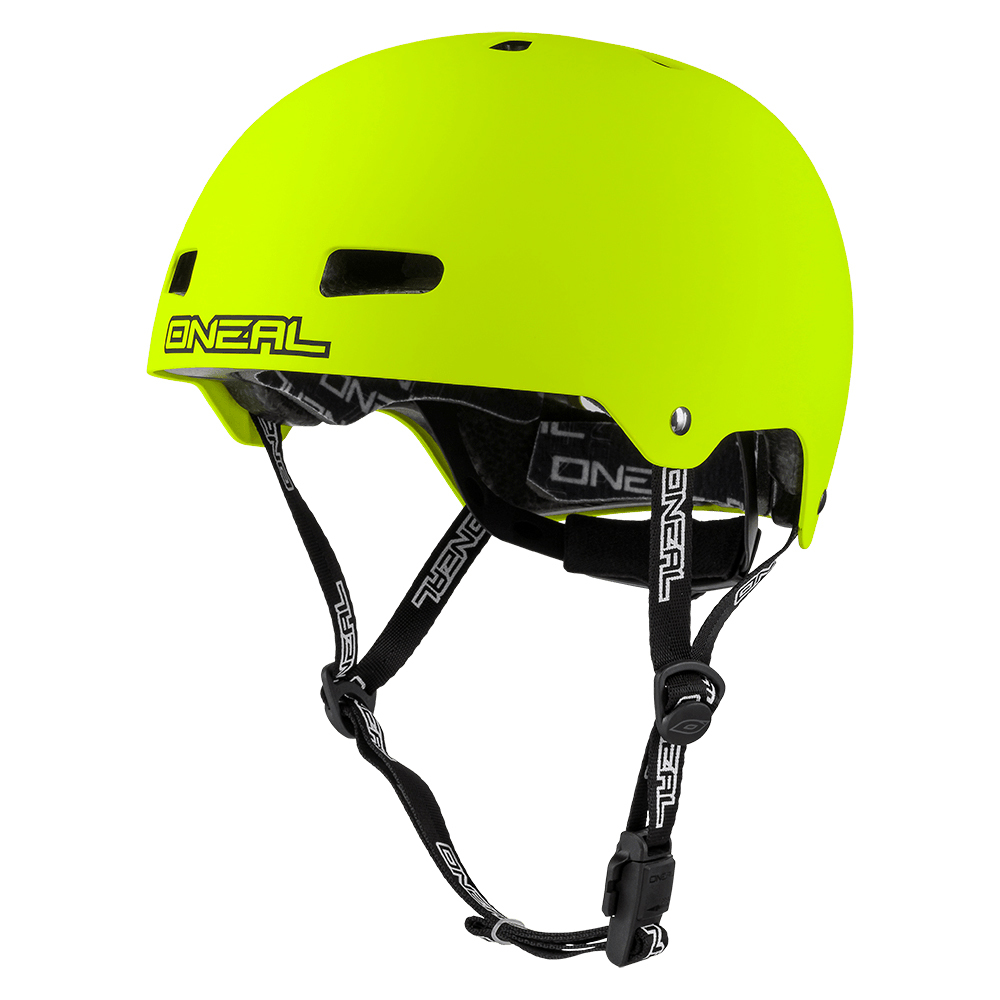 ONEAL DIRT LID ZF HELMET MATTE NEON YELLOW Bmx Bike Skate Scooter