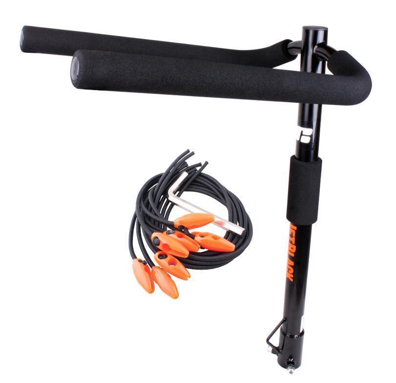 JetBlack 3 Bike JetRack Q Spear Towball Mount Carrier Bike Bicycle Car Rack