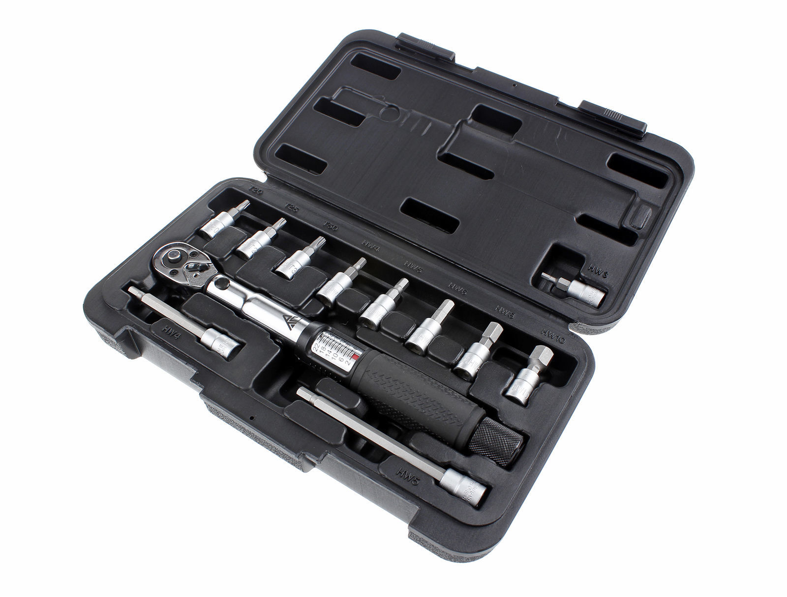 Bicycle Bike Adjustable Torque Wrench Tool Box 1/4" 224NW with NM Lock