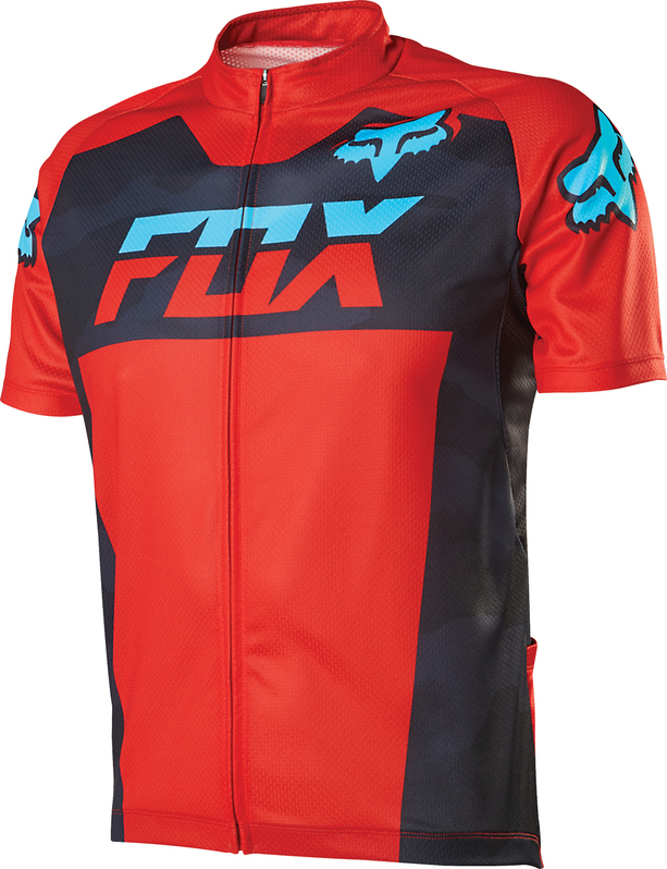 Fox Cycling Men/'s Livewire Ss Jersey Size Medium Red
