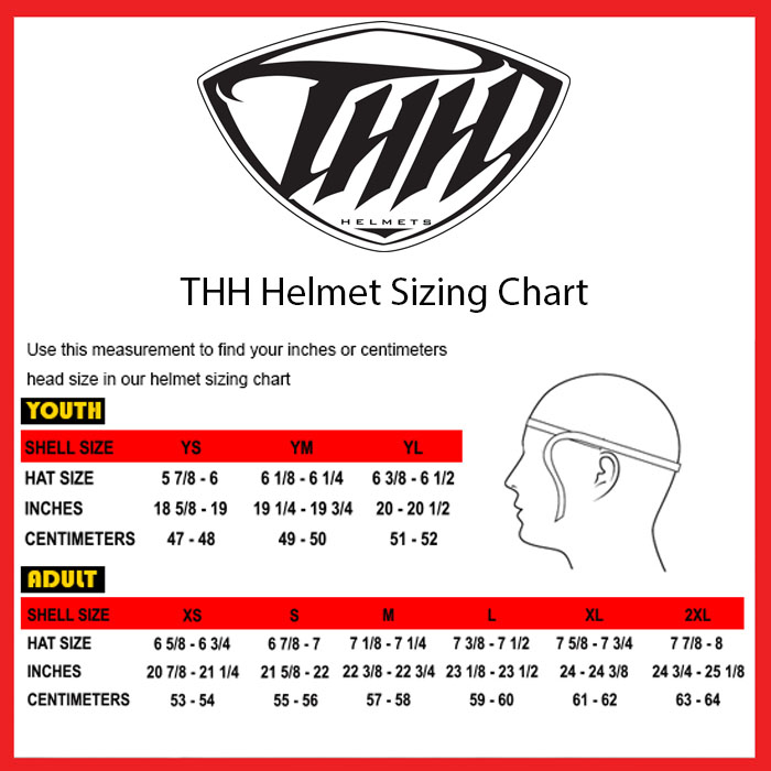 661 Helmet Size Chart