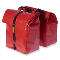Basil Urban Dry 50L Double Pannier Bag Red