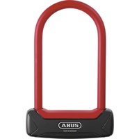 Abus Bike Lock Granit Plus 640 U-Bolt Bicycle Locks Red/Black