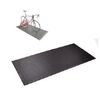 Matt for indoor Trainer, PVC material, 195cm x 90cm x 6mm, Black.