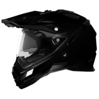 Oneal 2018 Sierra Dual Sport Full Face Helmet Gloss Black Motocross Mx Dirt Bike
