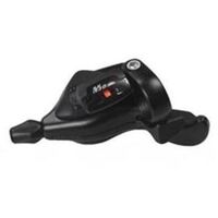 Thumb tap / Dual shifter lever with cable 2050mm.8 speed set right side only , black