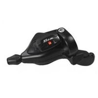 Thumb tap / Dual shifter lever with cable 2050mm. 7 speed set right side only , black