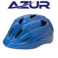 Azur T26 Kids Helmet Blue - 46-50 CM