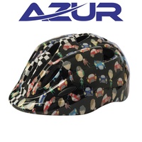 Azur T26 Kids Helmet Cars - 46-50 CM