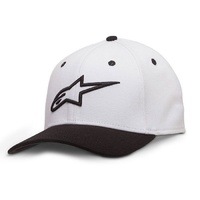 Alpinestars Ageless White/Black Curve Hat