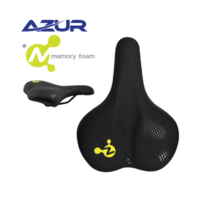 Azur Bike Cycling Bicycle Saddle Pro Range Seat - Xi Memory Foam