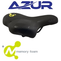 Azur Bike Cycling Bicycle Saddle Pro Range Seat - Zeta Memory Foam