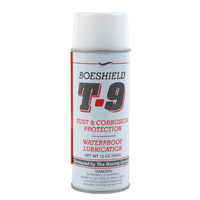 Boeshield T9 12Oz Bike Chain Lube T-9 Aerosol Spray Lubricant Waterproof Wax