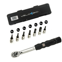Torque Wrench Set In Box (1/4", 3-14Nm) Adjustable Micrometer Bicycle Bike Car a must for carbon bikes