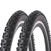 Two Freedom 29 x 2.25" Black Diamond Puncture Resistant Mountain Bike Tyres Pair