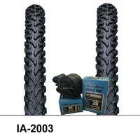 2 X  Innova  26 X 1.95  Puncture Breaker Mtb Bike Tyre  Ia-2003 Black Plus FV Tubes
