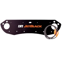 Jetblack Number Plate Holder For Bike Rack