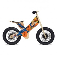 Kinderfeets Wooden Balance Bike Retro Superhero