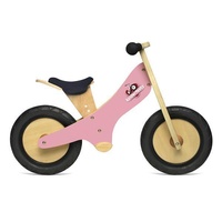 Kinderfeets Wooden Chalkboard Balance Kids Bike - Pink
