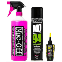 Muc-Off Wash/Protect/Dry Lube Bike Maintenance Kit 