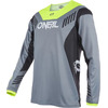 ONEAL 22 ELEMENT FR JERSEY HYBRID GREY/NEON