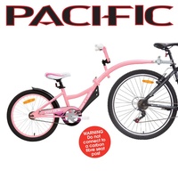 Pacific Tag A Long Cycling Bicycle Bike Trailer Pink