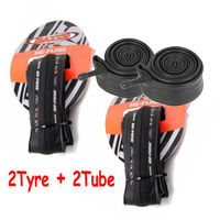 2 X Maxxis Re-Fuse Folding Road Bike Tyre 700 X 25C Refuse + 2X Tube Schrader Valve 48mm