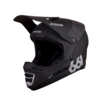 661 Reset Full Face Bike MTB Helmet Midnight Black Lightweight ABS shell cold air intake and heat exhaus