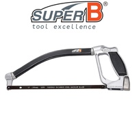 Super B Bike Bicycle Steel/Tungsten Steel Hacksaw w/2 x 300mm Blades 
