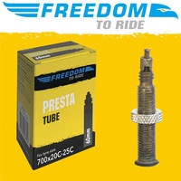 Freedom 700 X 20/25C 60Mm Presta Valve Road Bike Tube