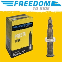 Freedom 700 X 20/25C 80Mm Presta Valve Road Bike Tube