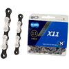 Kmc X11 11 Speed 118L Bicycle Chain Silver