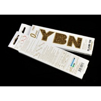 YBN \ CHAIN - 10 SPEED BICYCLE SLA101 10SP 116L TI GOLD