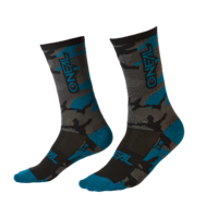 ONEAL CAMO 22 MTB Sock Grey/Blue/Black 39-42