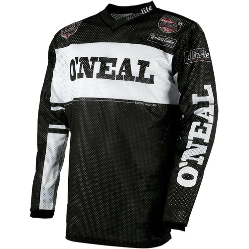 ONEAL 2019 ULTRA LITE 75 BLACK/WHITE JERSEY