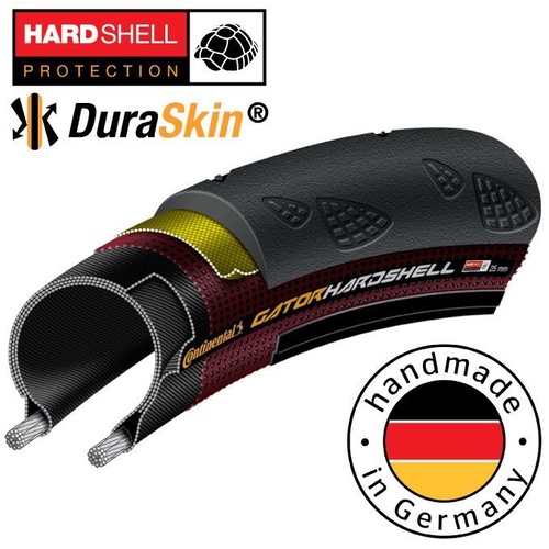 Continental Gator Hardshell Road Bike Tyre 700x25C